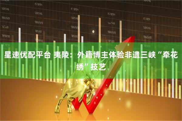 星速优配平台 夷陵：外籍博主体验非遗三峡“牵花绣”技艺