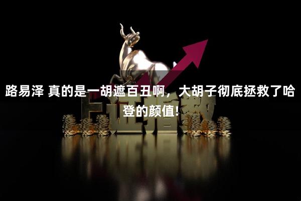 路易泽 真的是一胡遮百丑啊，大胡子彻底拯救了哈登的颜值!